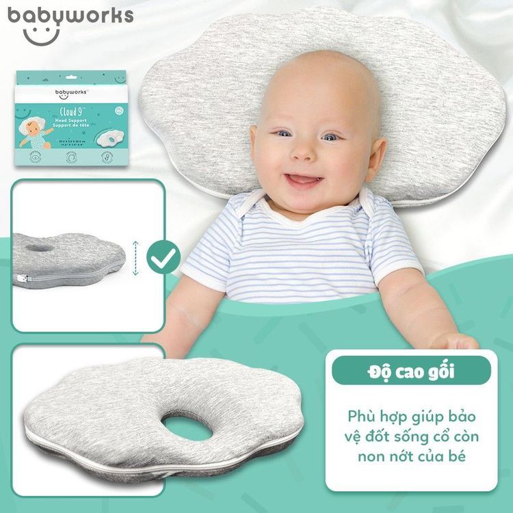 No. 6 - Gối Chống Bẹp Đầu Babyworks - 2