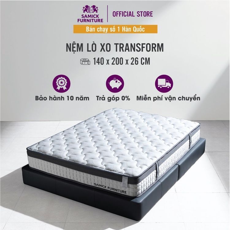 No. 2 - Nệm Lò Xo Túi Độc Lập Samick Transform - 3