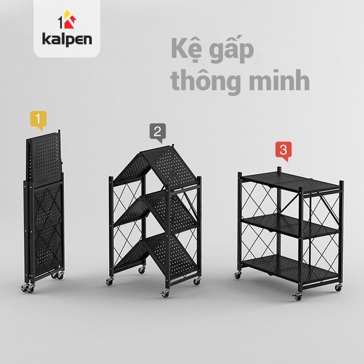 No. 1 - Kệ Gấp Gọn Để Đồ Đa Năng KalpenKTG3K87 - 2