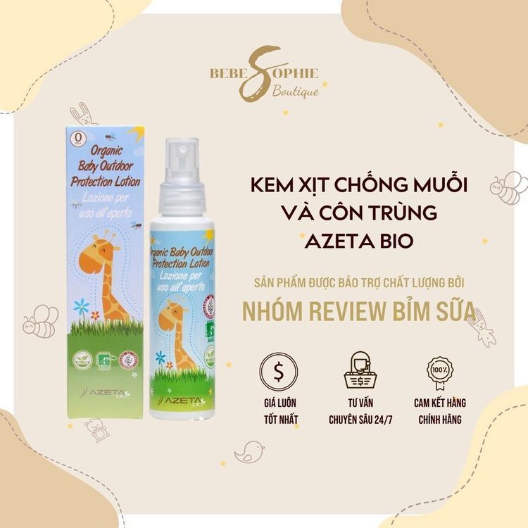 No. 7 - Thuốc Chống Muỗi Cho Bé Organic AZETAbio Baby Outdoor - 5