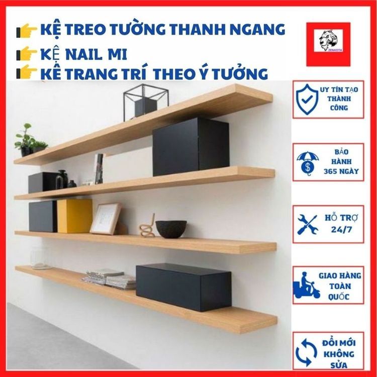 No. 7 - Kệ Gỗ Dwood Bắt Góc Tường - 2