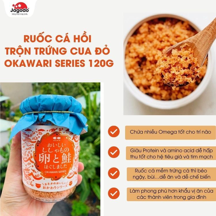 No. 4 - Ruốc Cá Hồi Trứng Cua Đỏ Okawari - 5