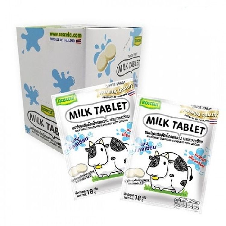 No. 8 - Kẹo Sữa Bò Roscela Milk Tablet Thái Lan - 2