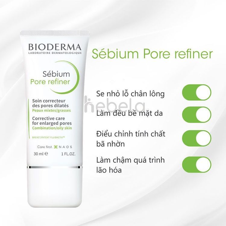 No. 4 - Kem Dưỡng Kiềm Dầu, Se Lỗ Chân Lông Sébium Pore Refiner - 2