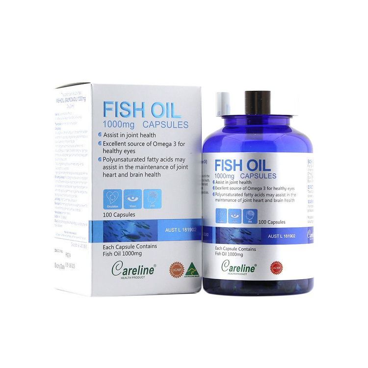 No. 8 - Bổ Mắt Careline Salmon Fish Oil - 1