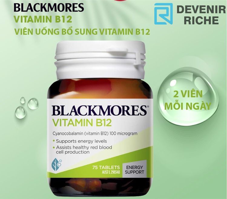 No. 2 - Thuốc Bổ Máu Vitamin B12 Blackmores - 5