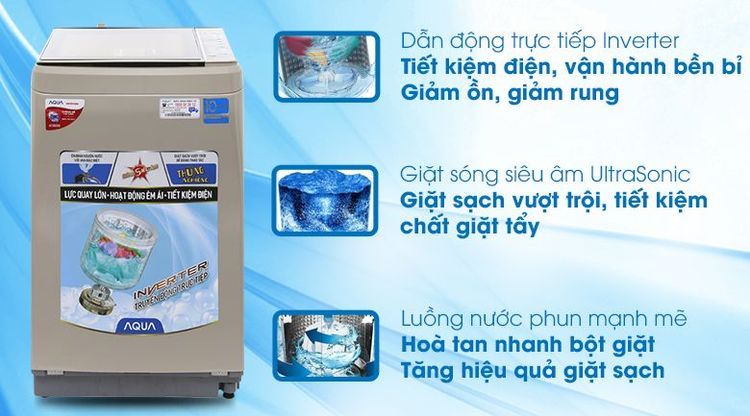 No. 1 - Máy Giặt AQUA AQW-D901BTAQW-D901BT - 5