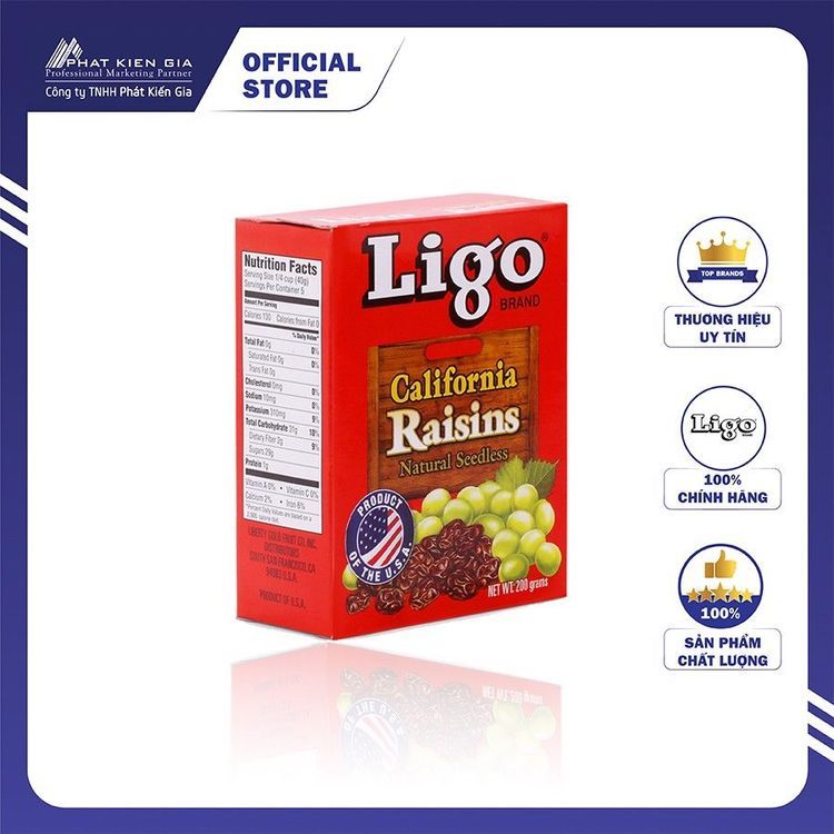 No. 6 - Nho Khô Seedleess Califonia Raisins Ligo - 2