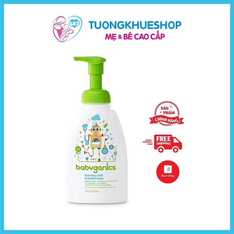 No. 6 - Nước Rửa Bình Sữa Tạo Bọt Babyganics - 2