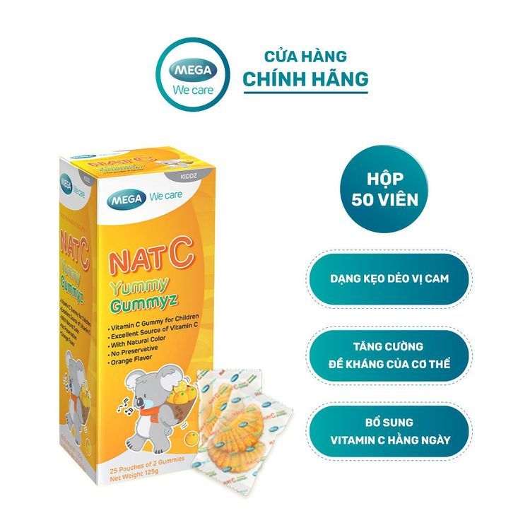 No. 5 - Kẹo Dẻo Vitamin C Nat C Yummy - 4