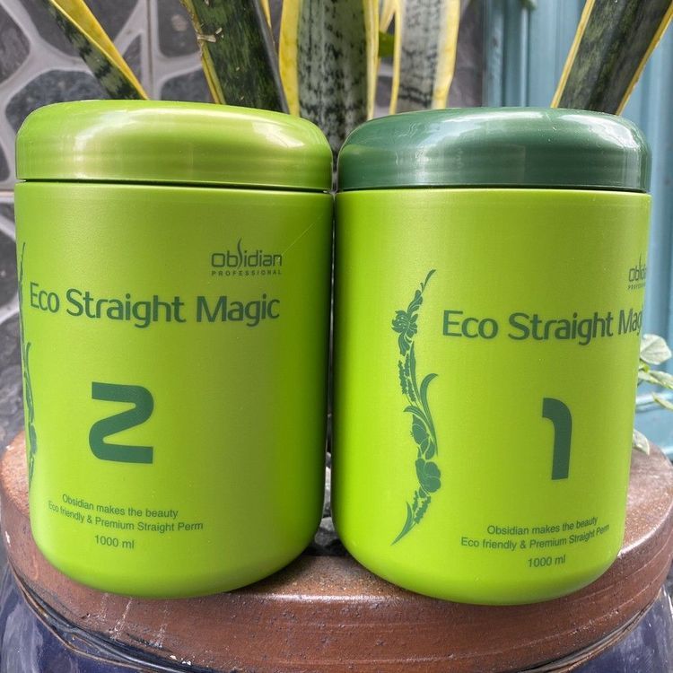 No. 5 - Kem Duỗi Tóc Sinh Thái Eco Straight Magic Obsidian - 4