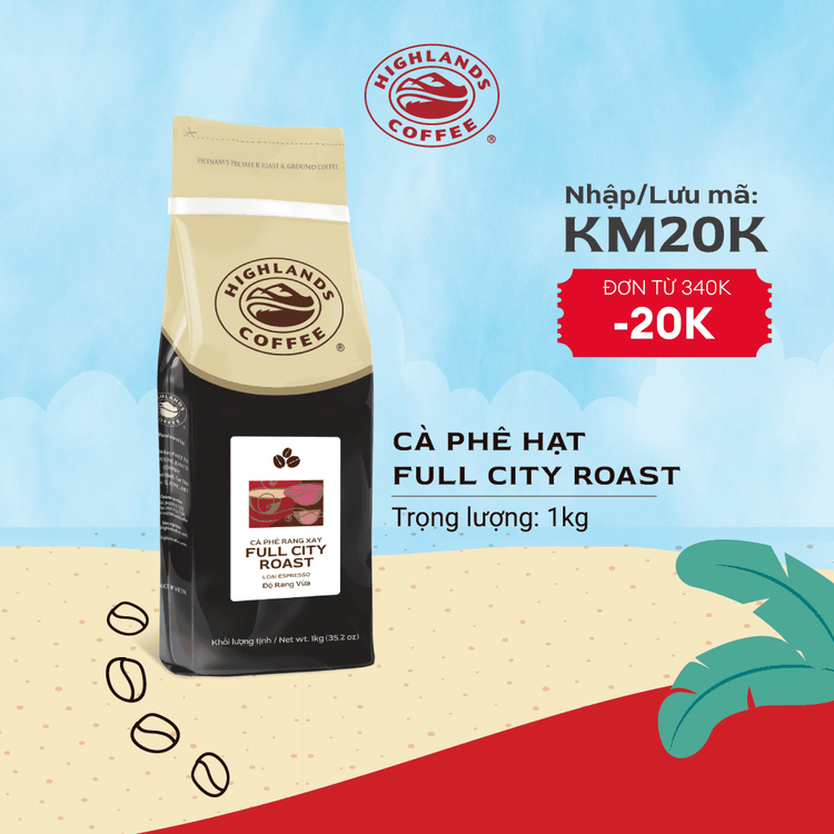 No. 5 - Cà Phê Hạt Rang Full City Roast Highlands Coffee - 5