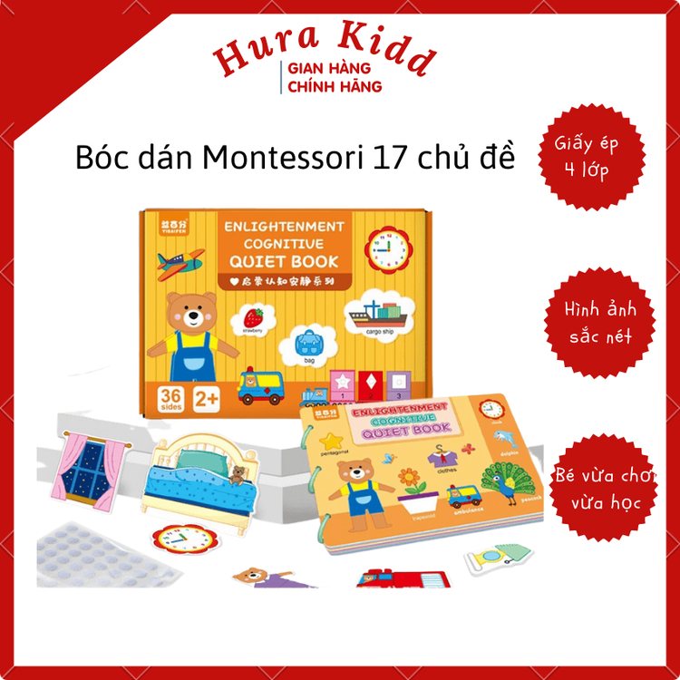 No. 7 - Học Liệu Bóc Dán Montessori - 3