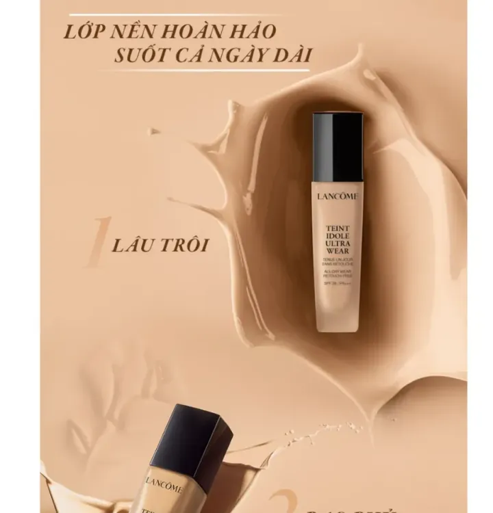 No. 1 - Lancôme Kem Nền Teint Idole Ultra Wear - 1