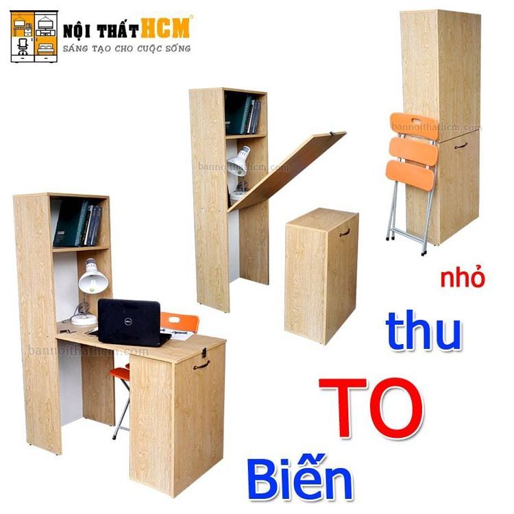 No. 8 - Bàn Học Kèm Kệ Đa NăngH2010 - 2