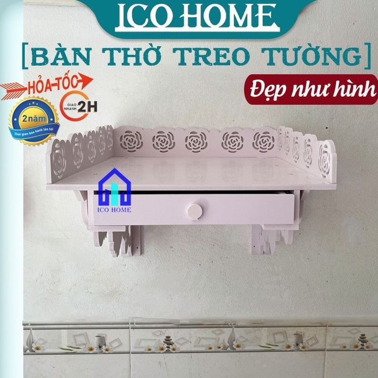 No. 7 - Bàn Thờ Treo Tường Hiện Đại ICO HOME - 1