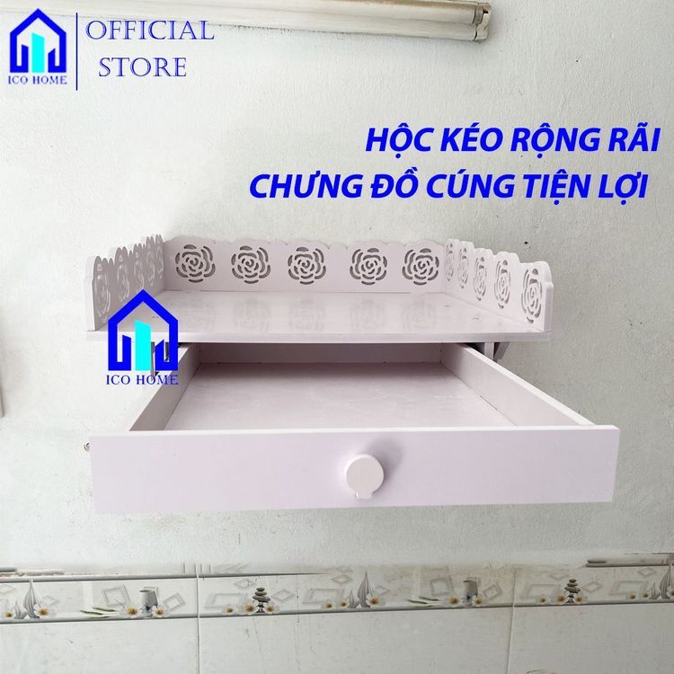 No. 7 - Bàn Thờ Treo Tường Hiện Đại ICO HOME - 6