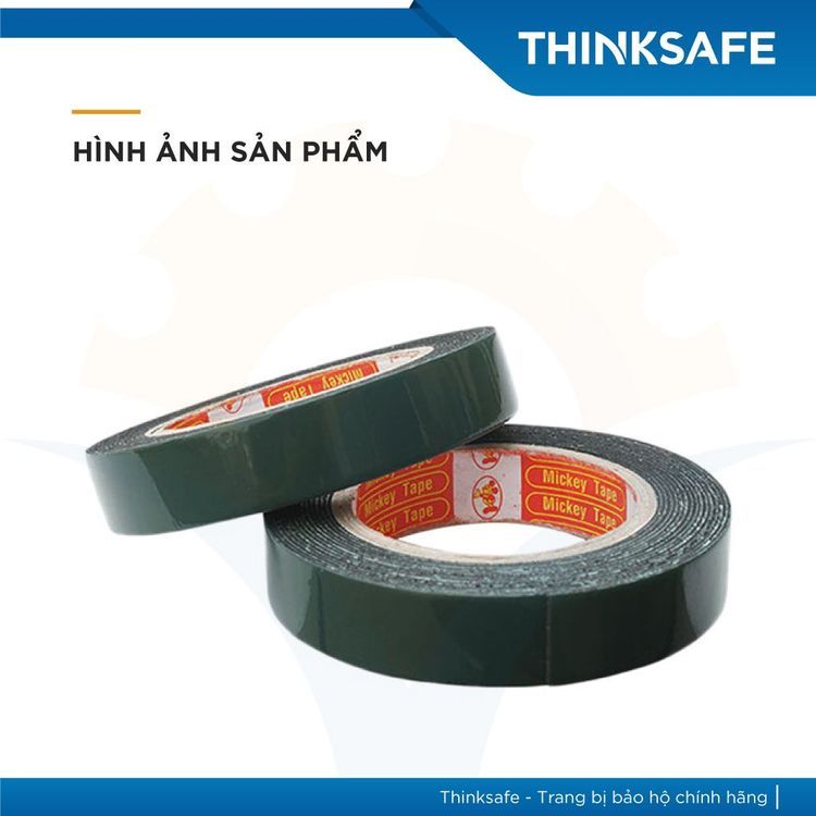 No. 5 - Băng Dính Xốp Xanh 2 Mặt Mickey Tape - 4