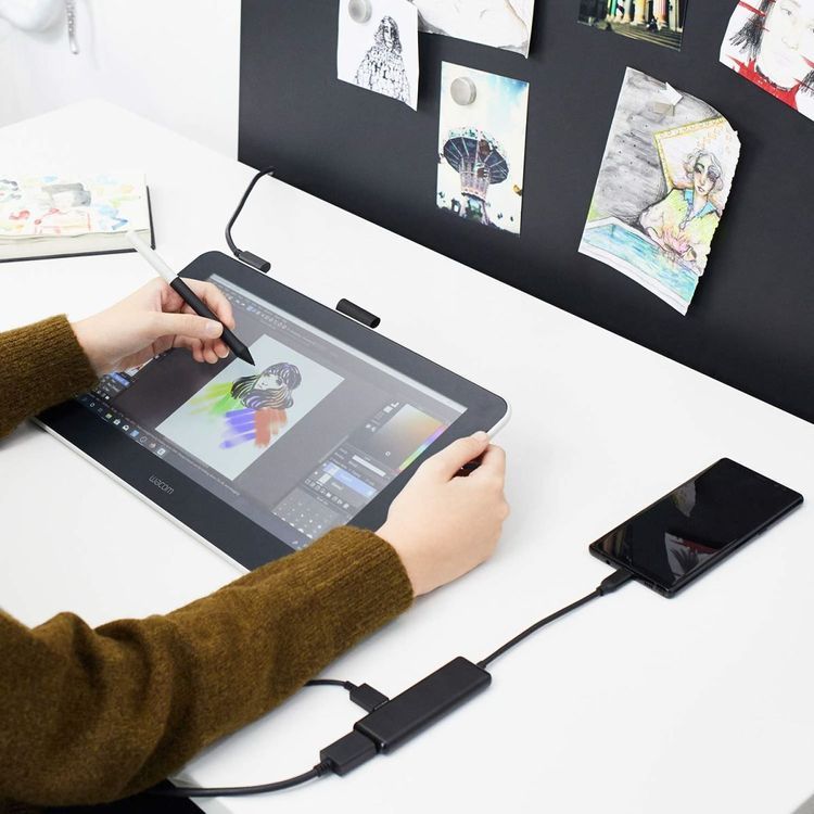 No. 2 - Bảng Vẽ Điện Tử Wacom OneDTC-133 - 3