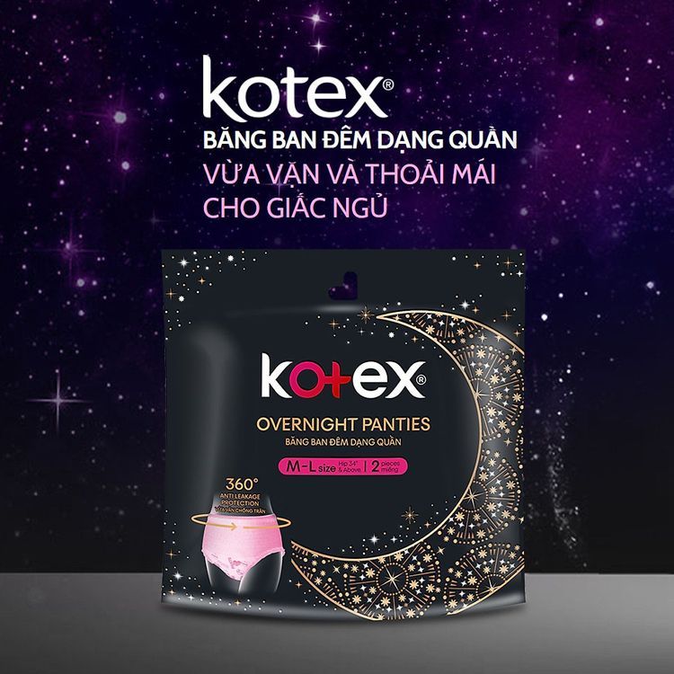 No. 1 - Băng Vệ Sinh Quần Kotex 360 Độ - 2