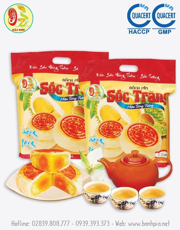 No. 3 - Bánh Pía 2 Trứng Đậu Xanh Sầu Riêng - 4