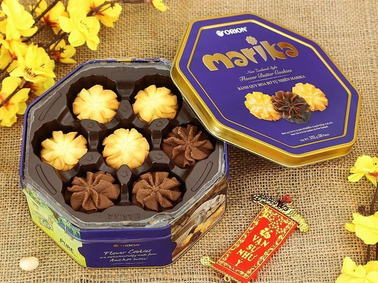 No. 7 - Bánh Quy Hoa Bơ Tự Nhiên Marika - 1