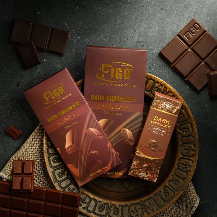 No. 3 - Socola Đen Figo 70% Cacao Ít Đường - 6