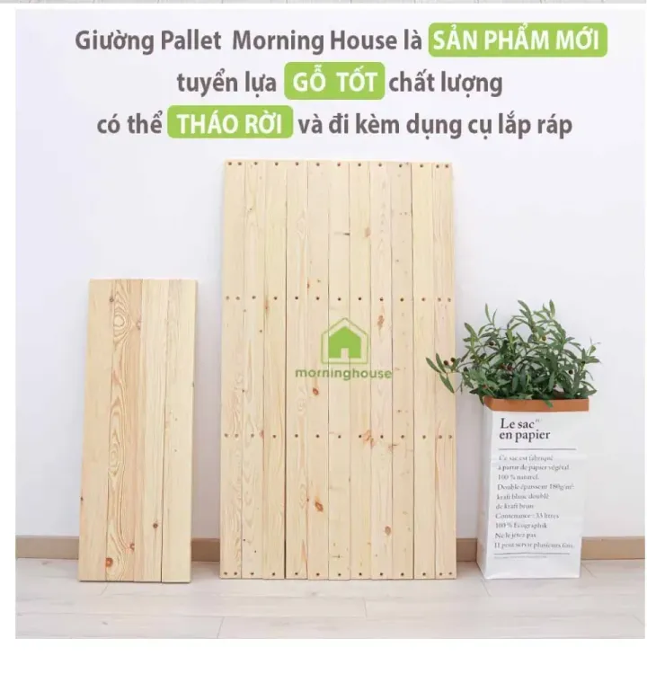 No. 8 - Giường Pallet Gấp Gọn Morning House - 3