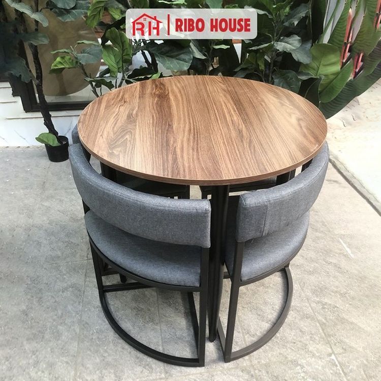 No. 6 - Bộ Bàn Ăn Thông Minh 4 Ghế RIBO HOUSERIBO214 - 6