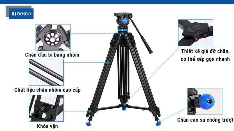 No. 2 - Tripod Video BenroKH25P - 3