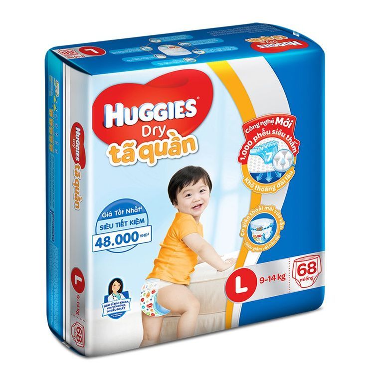 No. 4 - Tã Quần Huggies - 2