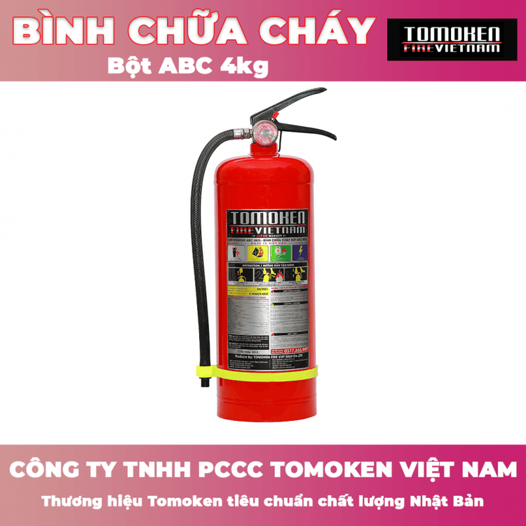 No. 3 - Bình Chữa Cháy Bột ABC TomokenTMK-VJ-ABC - 2