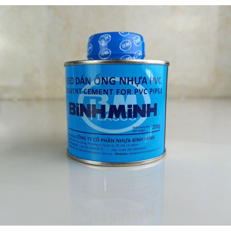 No. 6 - Keo Dán Nhựa PVC - U Bình Minh - 3