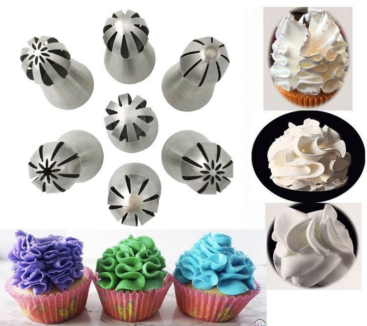 No. 8 - Bộ 5 Đui Bắt Kem Trang Trí Cupcake - 5