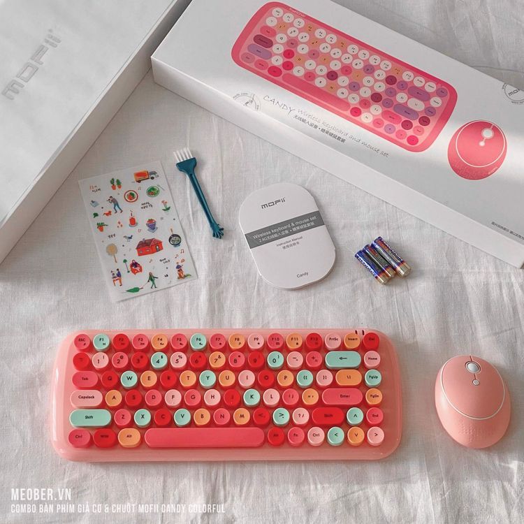 No. 2 - Bàn Phím Giả Cơ MOFII Candy Colorful Không Dây - 4