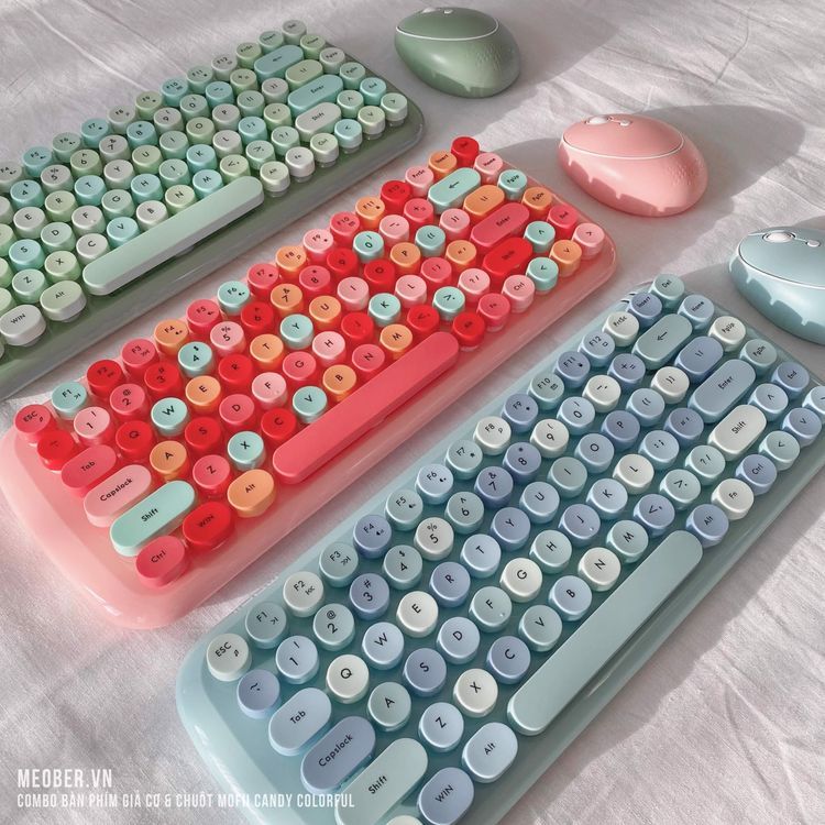 No. 2 - Bàn Phím Giả Cơ MOFII Candy Colorful Không Dây - 2