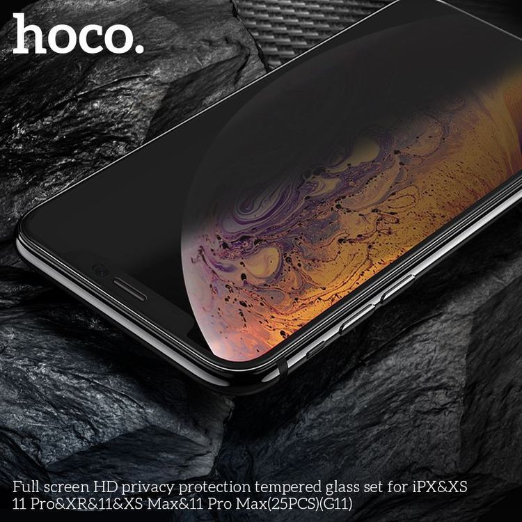 No. 3 - Kính Cường Lực Chống Nhìn Trộm Hoco G11 - 1