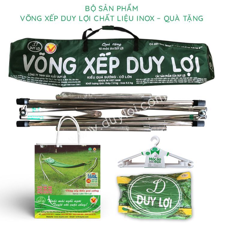 No. 7 - Võng Xếp Inox Duy Sơn - 3