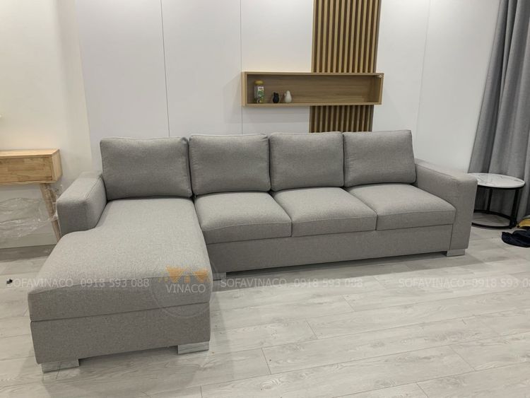 No. 3 - Vải Bọc Ghế Sofa Màu Xám - 1