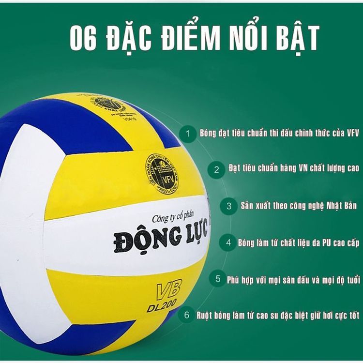 No. 7 - Quả Bóng Chuyền Động Lực DL200 - 5