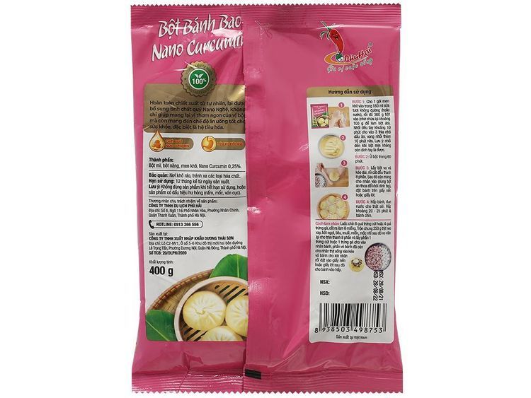 No. 2 - Bột Bánh Bao Nano Curcumin - 4