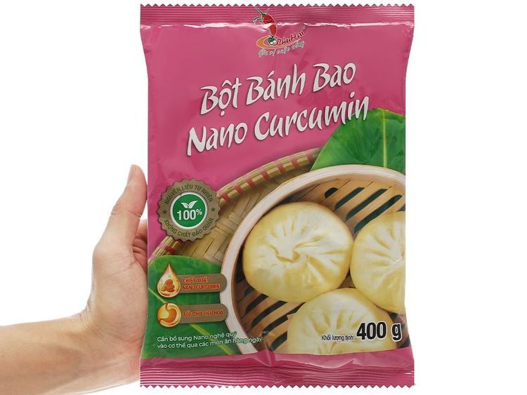 No. 2 - Bột Bánh Bao Nano Curcumin - 1