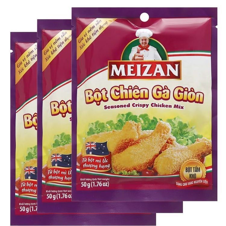 No. 7 - Bột Chiên Gà Giòn Meizan - 1