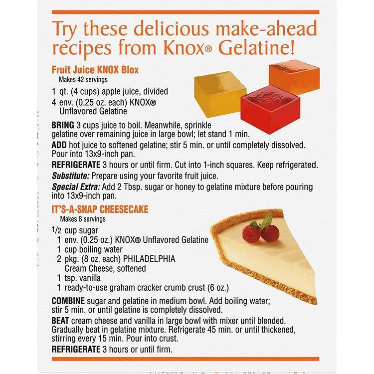 No. 1 - Gelatine Unflavored KNOX - 5