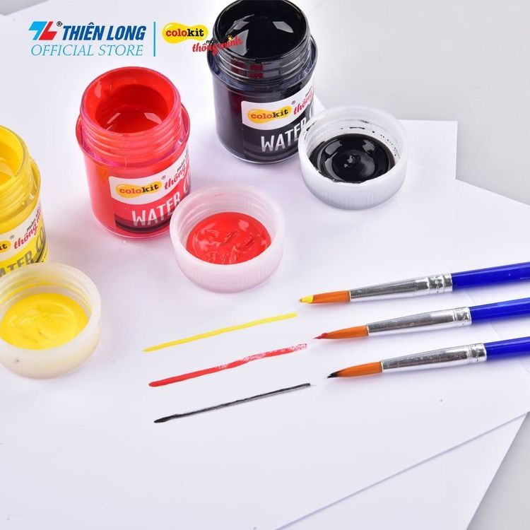 No. 8 - Cọ Vẽ Phẳng Và Tròn Colokit BRW-C01 - 6