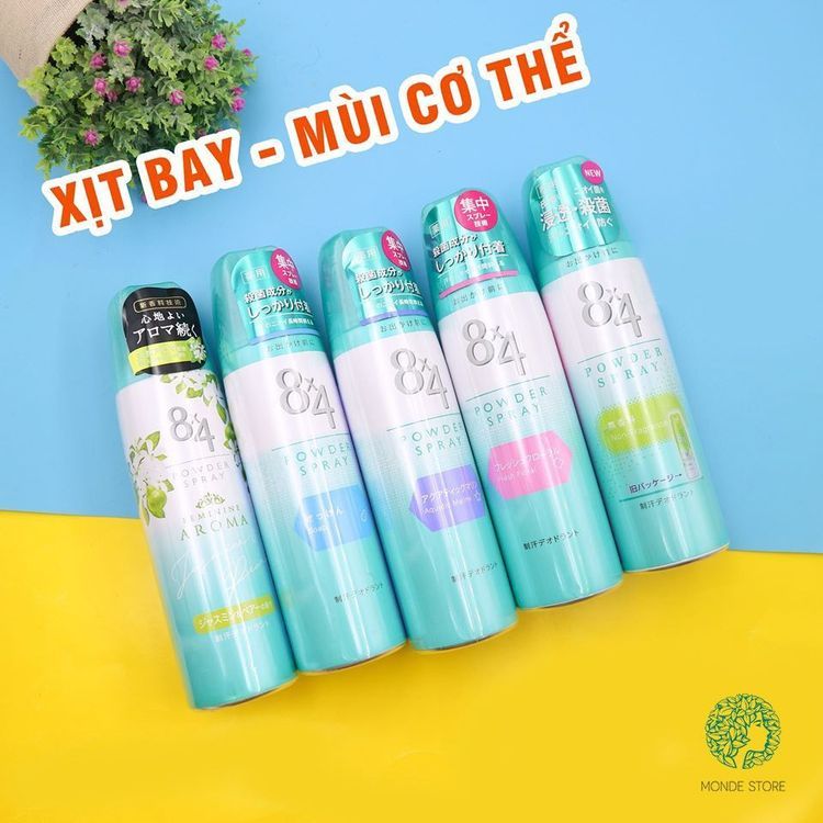 No. 5 - Xịt Khử Mùi 8x4 Powder Spray - 4