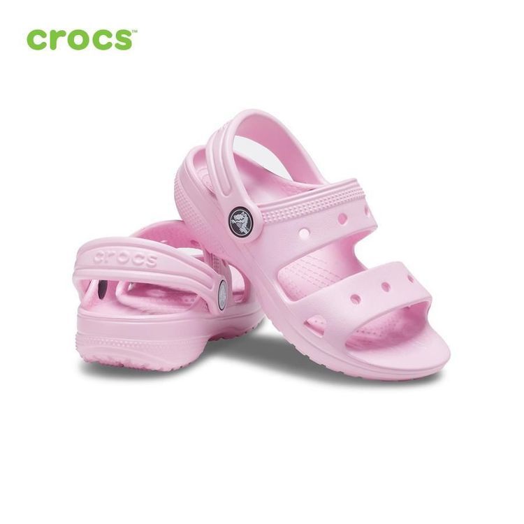 No. 2 - Sandal Trẻ Em Crocs FW Classic Sandal Toddler Ballerina Pink207537-6GD - 5