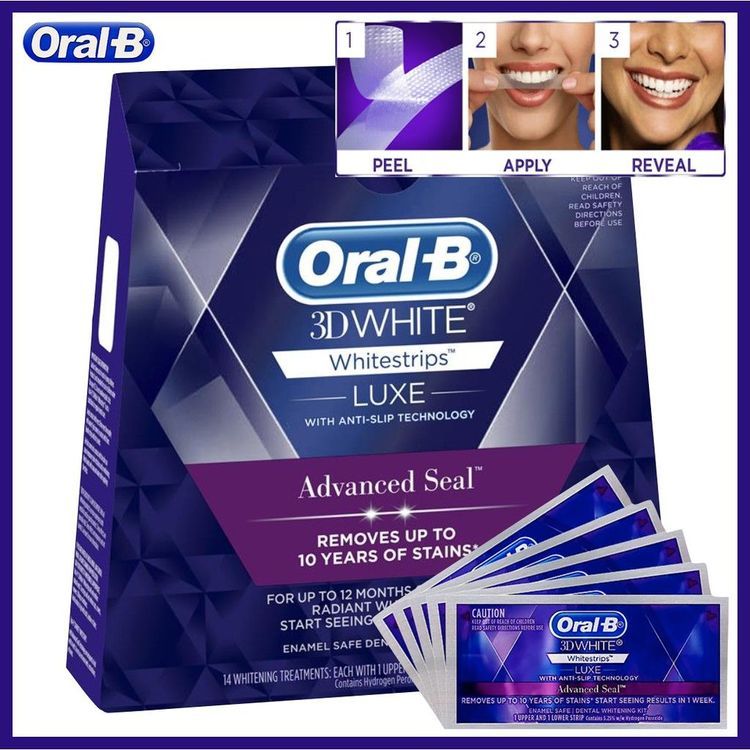 No. 3 - Oral-B 3D White Luxe Advanced Seal Whitestrips - 3