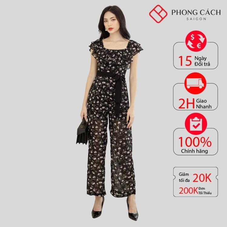 No. 7 - Jumpsuit Bèo Ngực BriebrieDB714 - 4