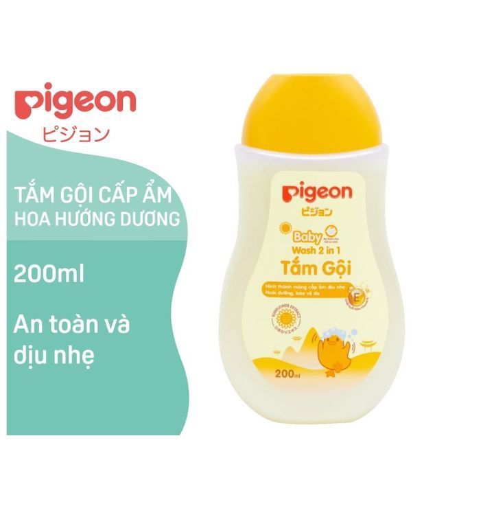 No. 7 - Sữa Tắm Gội Pigeon Baby Wash 2 in 1 - 5